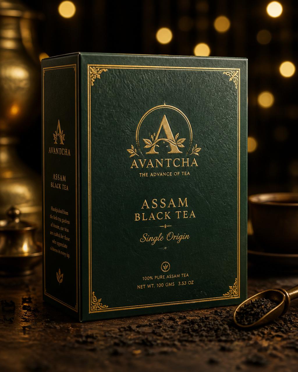 Premium Assam tea package